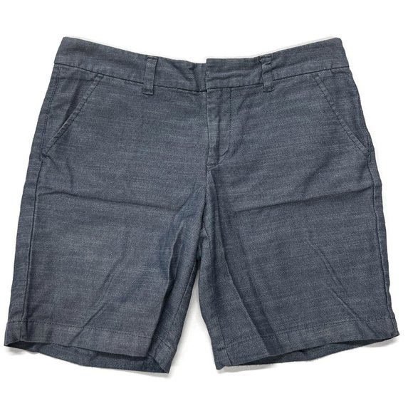 Tommy Hilfiger Chino Shorts Womens 6 Blue - Picture 1 of 4